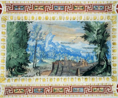 Vue de Canepina - Tarquinio Ligustri