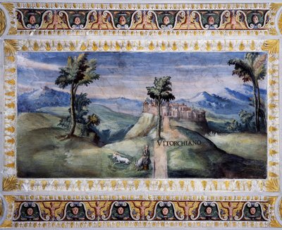 Vue de Vitorchiano - Tarquinio Ligustri