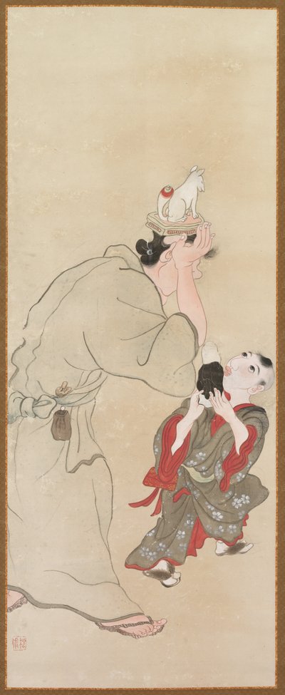 Figures de genre, vers 1816 - Tatabe Socho