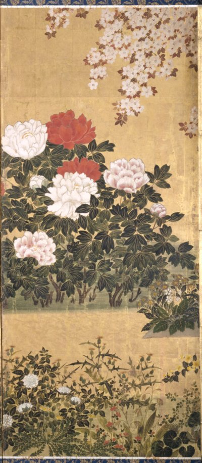 Fleurs et papillons - Tawaraya Sotatsu