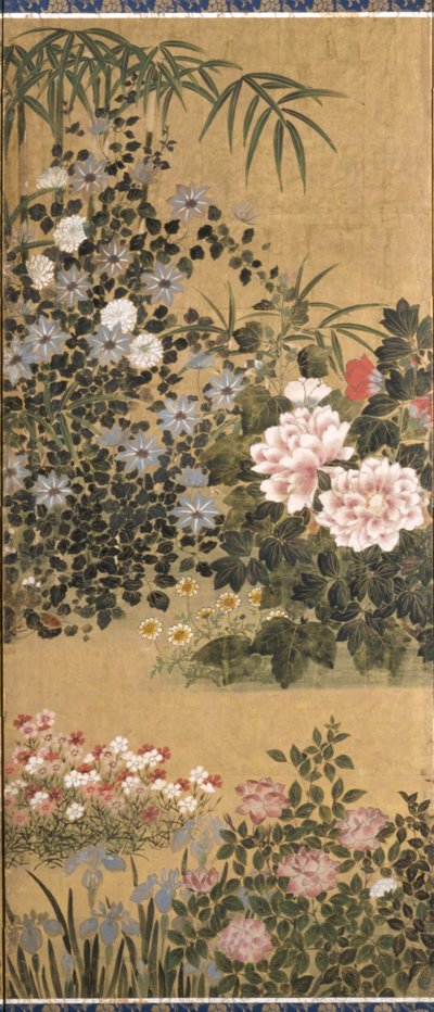 Fleurs et papillons - Tawaraya Sotatsu