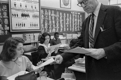 Lycée James A. Garfield, une école publique urbaine à Seattle, Washington, en 1960 - Ted Spiegel