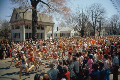 Le 77e marathon de Boston commence ici - Ted Spiegel