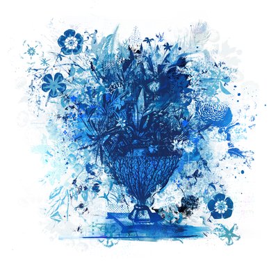 Bouquet en bleu - Teis Albers