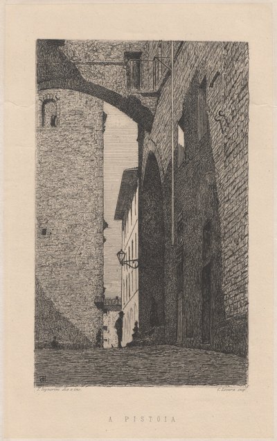 À Pistoia - Telemaco Signorini
