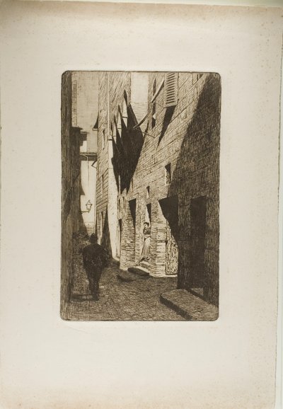 Maison de Dante de Castiglione - Telemaco Signorini