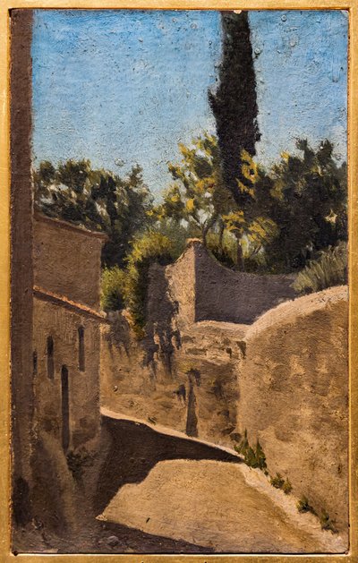 Midi ensoleillé. Environs de Florence - Telemaco Signorini