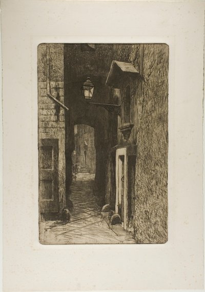 Via dei Cavalieri - Telemaco Signorini