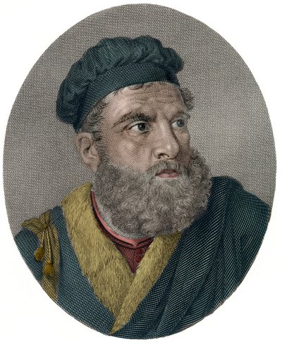 Portrait de Marco Polo - Teodoro (after) Matteini