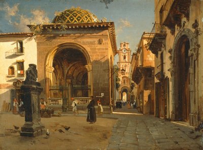 La Loggia Sedil Dominova à Sorrente - Teodoro Duclere