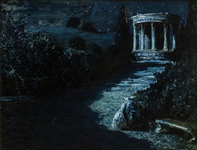 Paysage nocturne, 1908 - Teodoro Wolf Ferrari