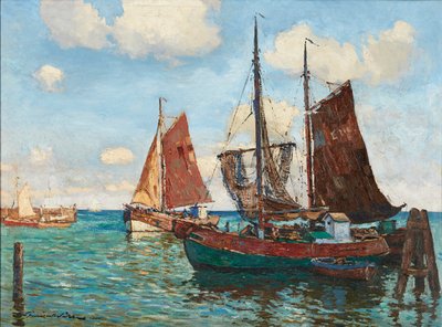 Bateaux au repos - Terrick (follower of) Williams