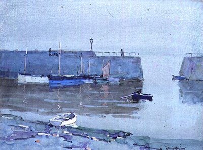Un matin tranquille, Mousehole, Cornouailles - Terrick Williams