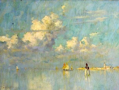 Nuages et eau calme, Venise - Terrick Williams
