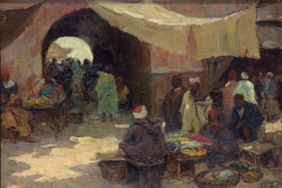 Scène de bazar oriental, 1880-1936 - Terrick Williams