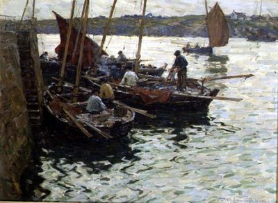 Pêcheurs au quai - Terrick Williams