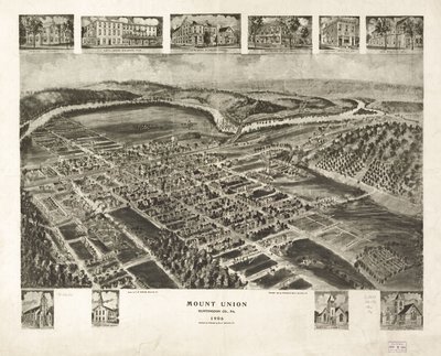 Mount Union, Huntingdon Co. - Thaddeus Mortimer Fowler