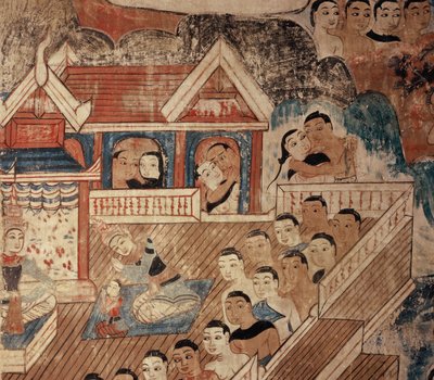 (détail) peinture murale - Thai School