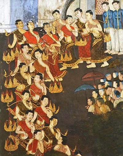 Groupe de jeunes filles - Thai School