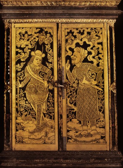 Cabinet de manuscrits, règne de Rama III (1787-1851) - Thai School