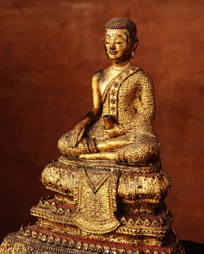 Image de moine du début du XIXe siècle - Thai School