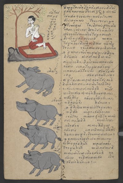 Animaux du Zodiaque, de Phrommachat - Thai School