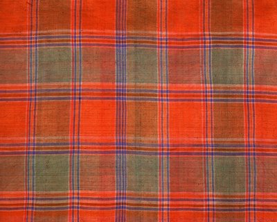 Tissu à motif écossais, Surin, Thaïlande - Thai School
