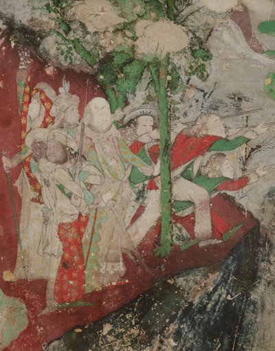 Mercenaires occidentaux, Wat Suwannaram, Thonburi, 1831 - Thai School