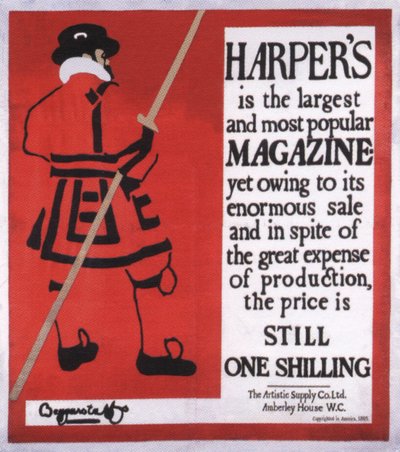 Harper’s Magazine, 1896 - The Beggarstaffs