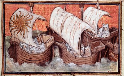 La flotte de Richard II part d