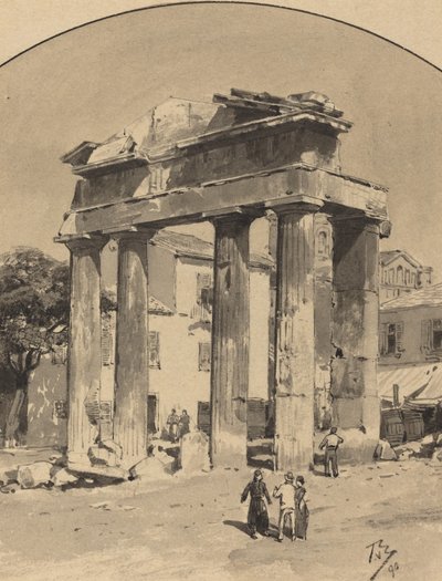 Vieille porte du marché - Themistocles von Eckenbrecher