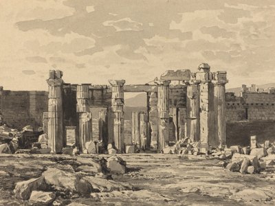 Le Propylée vu de l