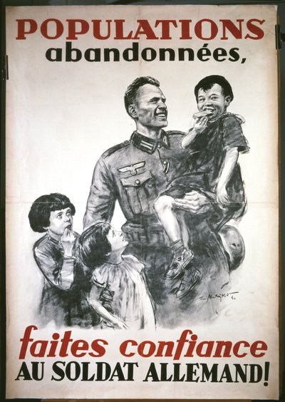 Affiche française, du début de l