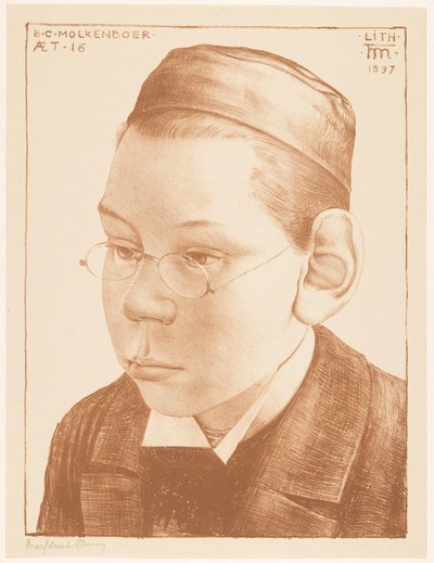 Portrait de Bernard Molkenboer - Theo Molkenboer
