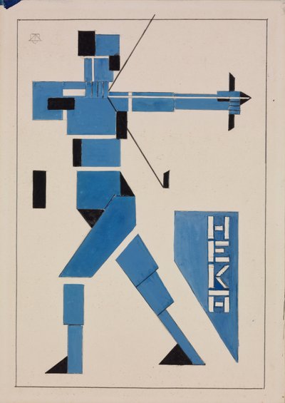 Conception pour une affiche - Theo van Doesburg