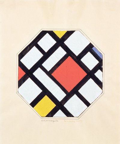 Étude pour une composition - Theo van Doesburg