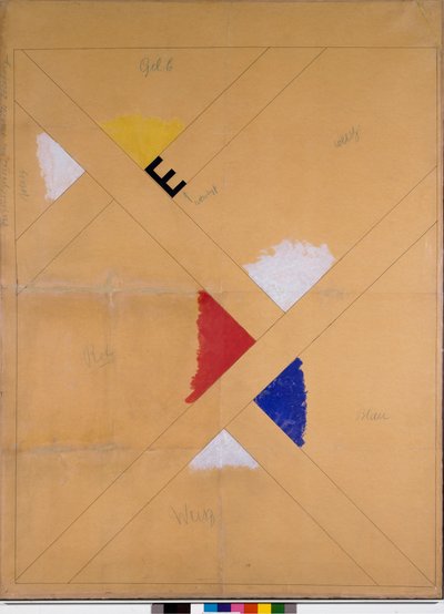 Affiche inachevée pour l