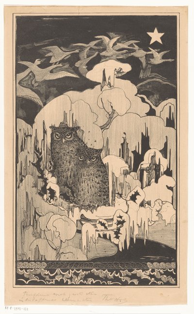 Nuit de Noël - Theo van Hoytema (signed by artist)