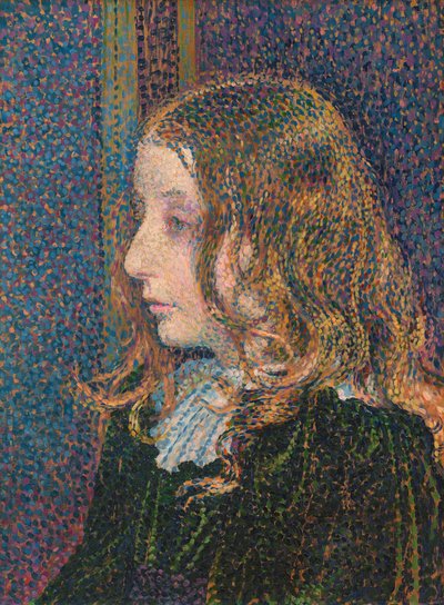 Denise Maréchal, vers 1894 (huile sur bois) - Theo van Rysselberghe