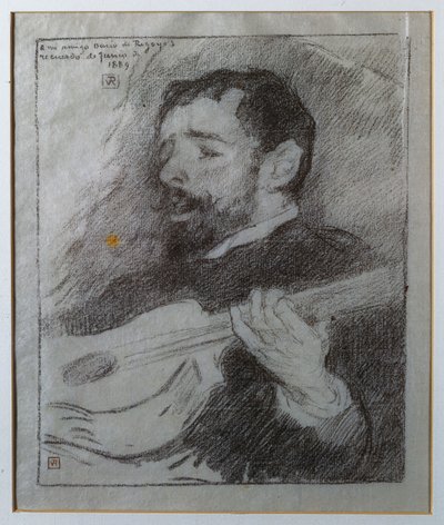 Guitariste - Théo van Rysselberghe