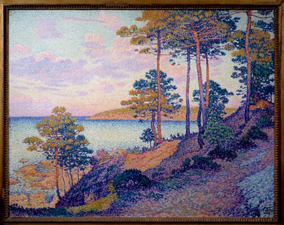 La pointe Saint Pierre à Saint Tropez - Théo van Rysselberghe