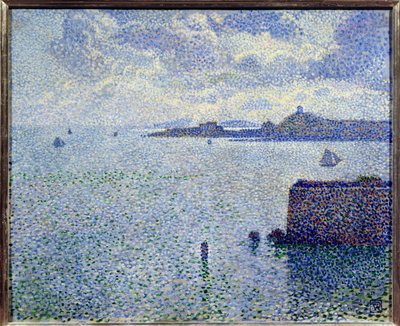 Voiliers et estuaire - Théo van Rysselberghe