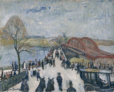 Ouverture solennelle du pont Havel près de Baumgartenbrück - Theo von Brockhusen