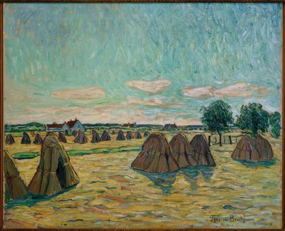 Récolte de céréales - Theo von Brockhusen