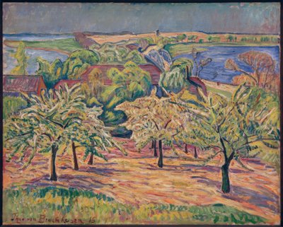 Le verger de pommes de Herrmann à Baumgartenbrück - Theo von Brockhusen