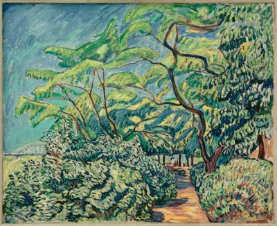Chemin vers Baumgartenbrück - Theo von Brockhusen