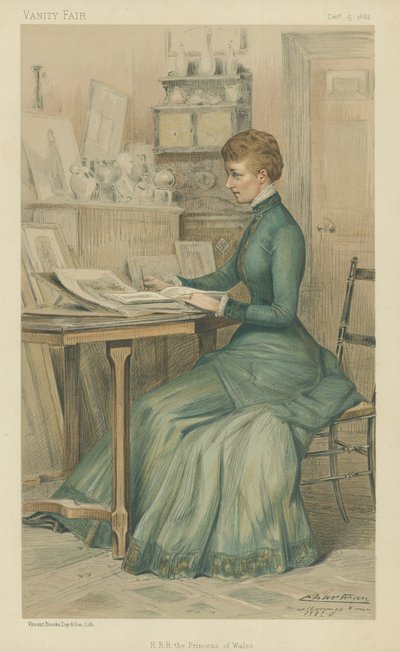Son Altesse Royale la Princesse de Galles - Theobald Chartran