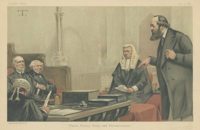 Lords Northbrook, Granville, Selbourne et Salisbury - Theobald Chartran