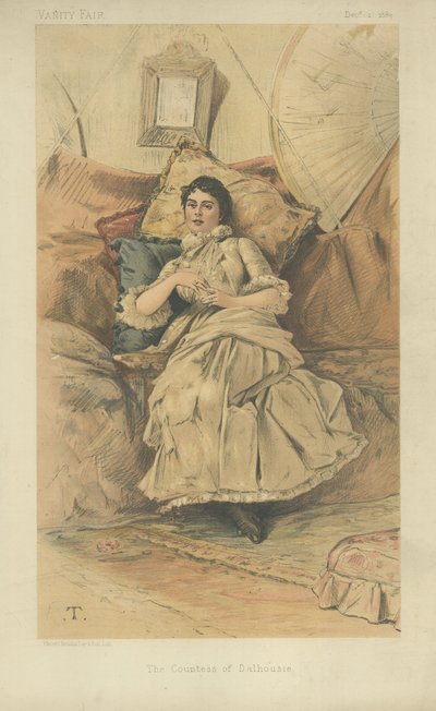 La comtesse de Dalhousie - Theobald Chartran