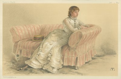 La Dame Florence Dixie - Theobald Chartran